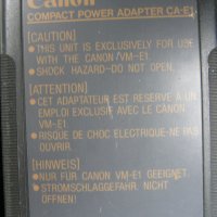 Захранване CANON CA-W1E  , 7.2V / 1,2 A, снимка 4 - Батерии, зарядни - 19923464