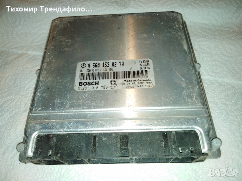 MERCEDES A6681530279, 0281010793 CR12 A 668 153 02 79, 0 281 010 793 CR1.2 A170 1.7 CDI а класа 1.7д, снимка 1