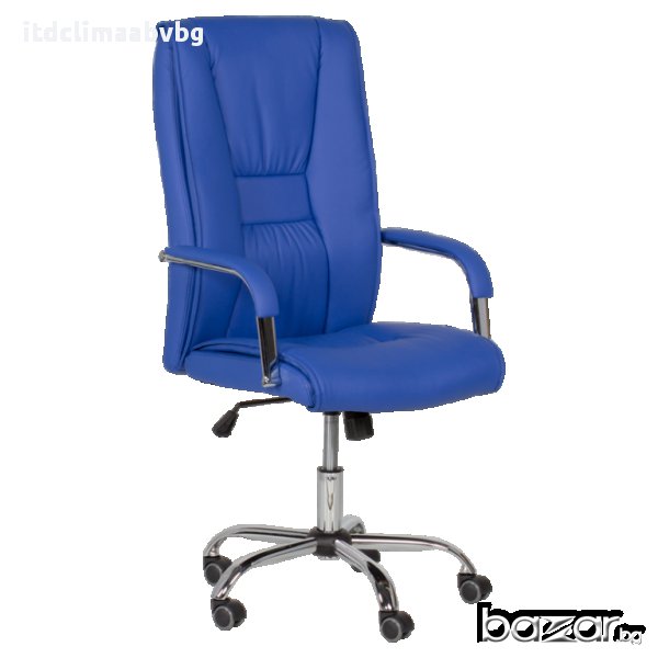 Президентски офис стол Пикасо 6500 - маслено зелено, снимка 1