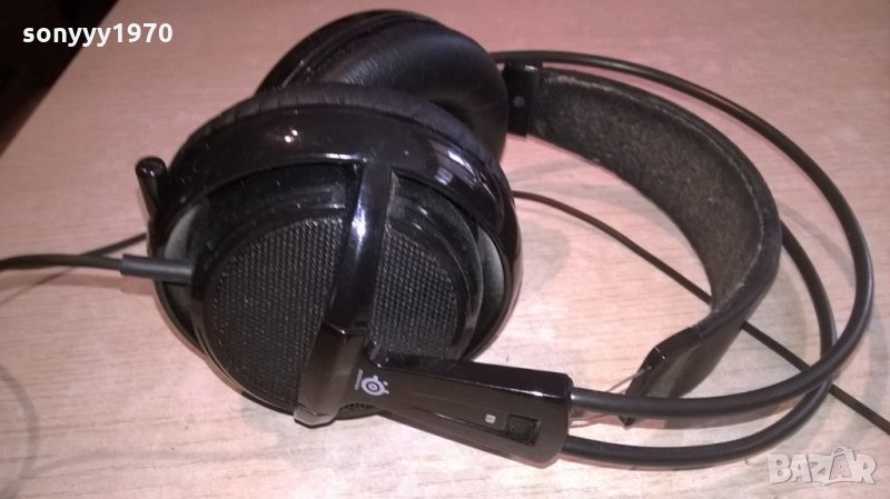 steelseries-маркови геимърски слушалки с микрофон-от швеицария, снимка 1