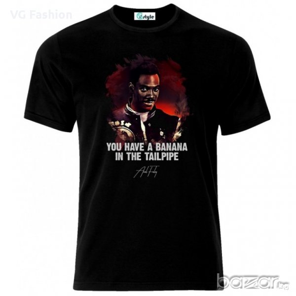 Мъжка Тениска Axel Foley Beverly Hills Cop Eddie Murphy, снимка 1