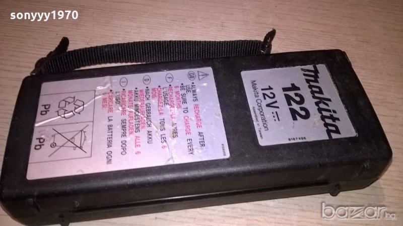 makita 122/12v-внос швеицария, снимка 1