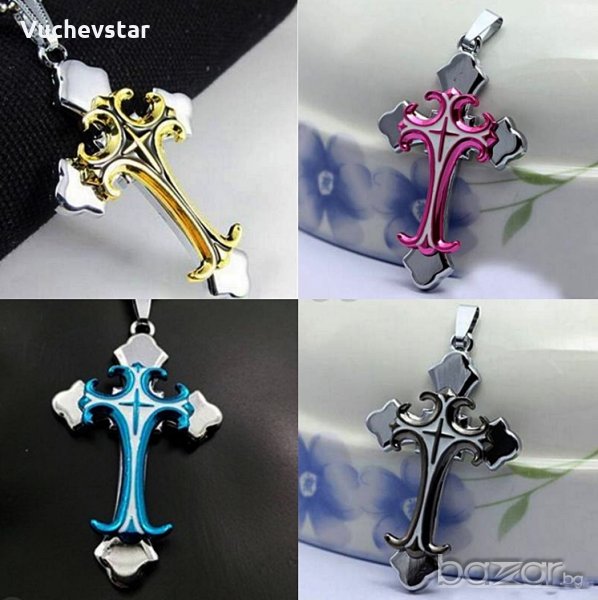 Кръстче от Медицинска стомана, снимка 1