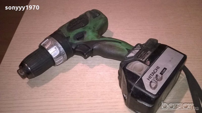 Hitachi ds14dbl+hitachi bsl1830-18v/3.0ah li-ion-made in japan, снимка 1