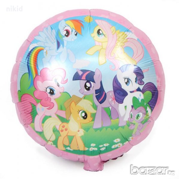 Малкото Пони My Little Pony балон фолио фолиев хелий или въздух парти рожден ден, снимка 1