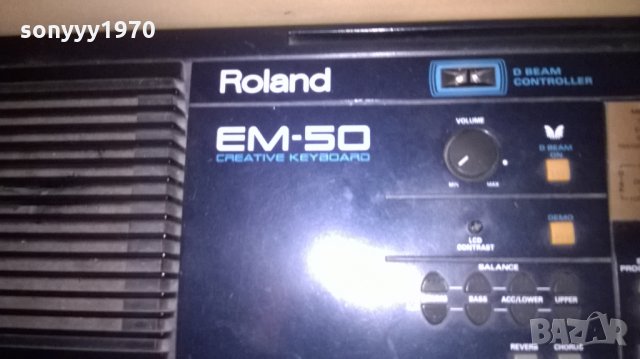 roland em-50 made in italy-внос швеицария, снимка 13 - Синтезатори - 25505671