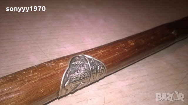 марков бастун с метален обков-90см-бамбук-внос швеицария, снимка 13 - Колекции - 23579151