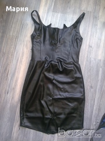 Уникална екстравагантна поръчкова кожена рокля , снимка 6 - Рокли - 10694329