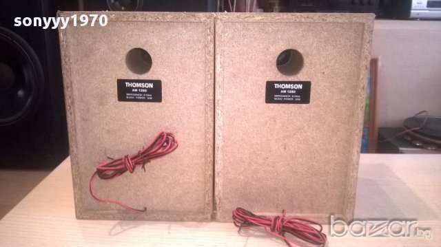 Thomson am1280/30w/8ohm/24/18/16см-внос швеицария, снимка 9 - Тонколони - 16249341