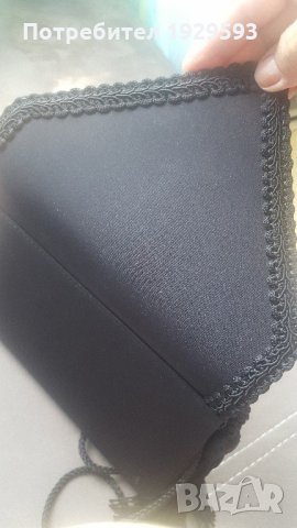 Черна стилна чантичка, снимка 7 - Чанти - 21641193