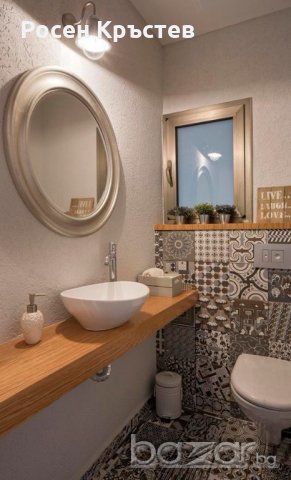 Мебели за баня по поръчка-водоустойчиви шкафове и плотове от МДФ иПВЦ, снимка 4 - Дърводелски услуги - 20536403