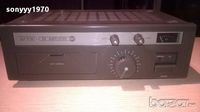 Rcf am7030 pa amplifier-made in italy-внос швеицария