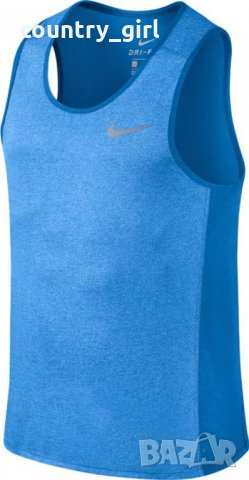 Nike Men's Miler Running Tank Top - страхотен мъжки потник КАТО НОВ, снимка 3 - Тениски - 25154946