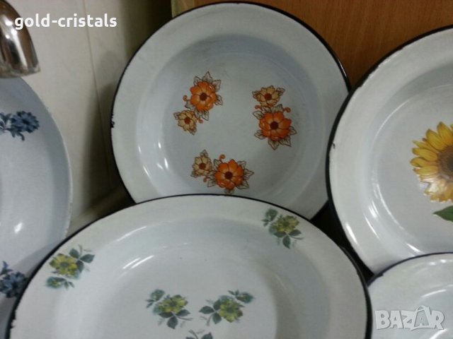 емайлирани чинии , снимка 5 - Антикварни и старинни предмети - 25058415