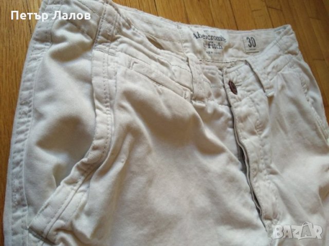Намалени Abercrombie&Fitch бежови къси панталони мъжки, снимка 4 - Къси панталони - 21734215