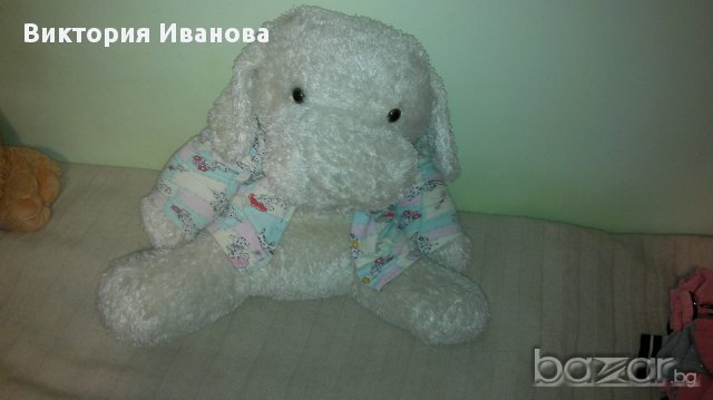 голямо бяло куче, снимка 2 - Плюшени играчки - 9047708