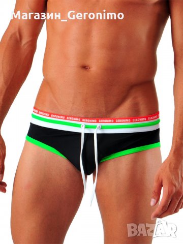 Бански слип модел 1626s2-черен, снимка 2 - Бельо - 25183858