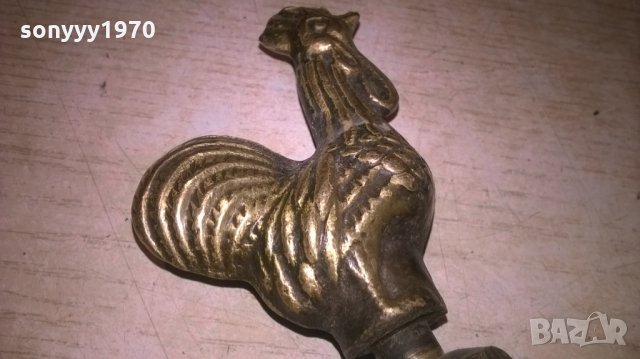 петел-мед/месинг-масив-ретро колекция-внос SWISS, снимка 10 - Колекции - 25591162