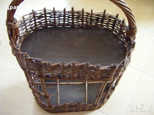 Декоративна плетена кошница, снимка 6 - Декорация за дома - 22086126