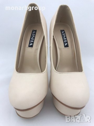 Дамски обувки Amelia-Beige, снимка 6 - Дамски обувки на ток - 25440007