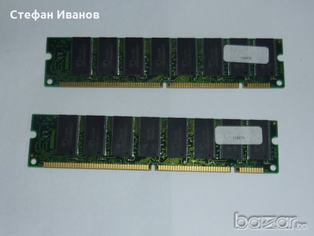 Рам памет sdram 512mb - 4 x 128mb., снимка 7 - RAM памет - 20270081