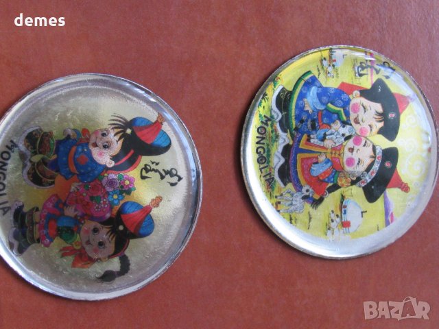  Сет от два магнита от Монголия-серия-27, снимка 7 - Колекции - 23402806