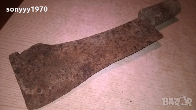 сатър/нож/кукри-33х8см-антика-патина/ръжда, снимка 4 - Колекции - 26185294