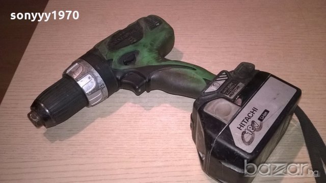 Hitachi ds14dbl+hitachi bsl1830-18v/3.0ah li-ion-made in japan