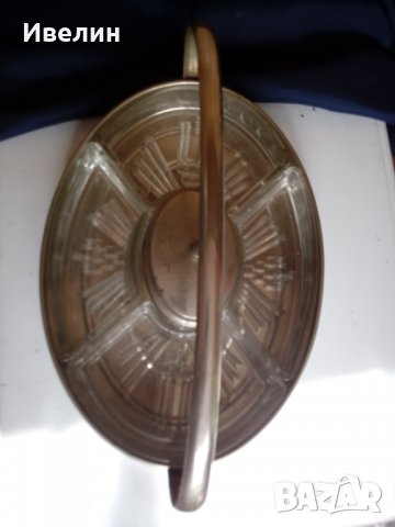 стара купа,плато за ядки,бонбони, снимка 3 - Антикварни и старинни предмети - 22716218