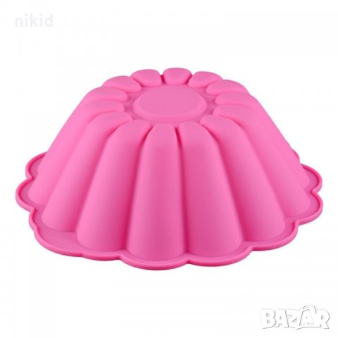 Висока кексова форма резени силиконова форма тава за направа печене кекс торта желиран сладкиш