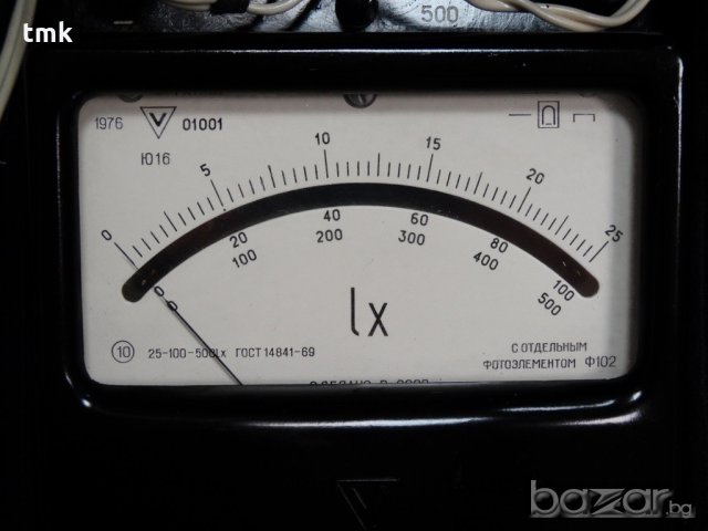 луксомер Ю 16, уред за осветеност, снимка 2 - Други инструменти - 20574126