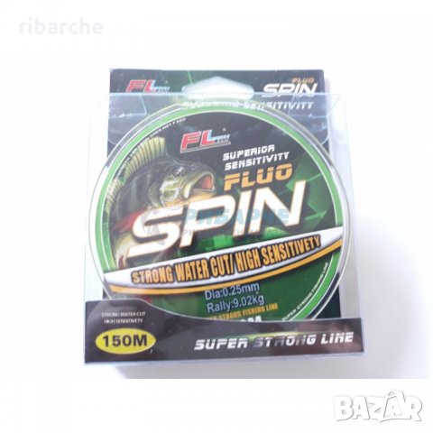 влакно FL SPIN FLUO 150м, снимка 2 - Такъми - 22423229