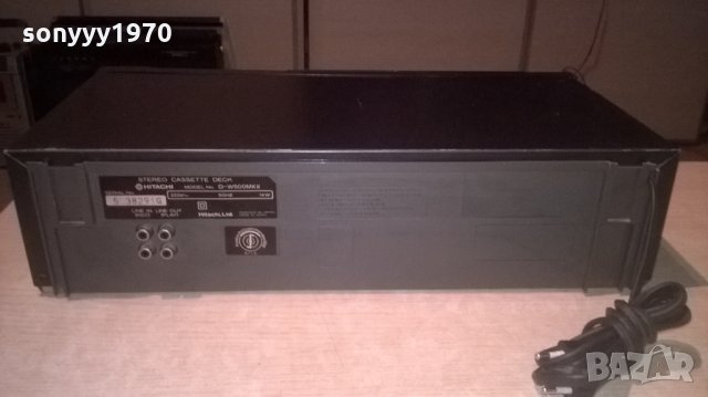 hitachi d-w500mkll made in japan-внос швеицария, снимка 12 - Декове - 24407001
