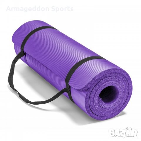 Постелка за йога, гимнастика, фитнес и упражнения NBR, Eco-Friendly, снимка 4 - Спортна екипировка - 22240958