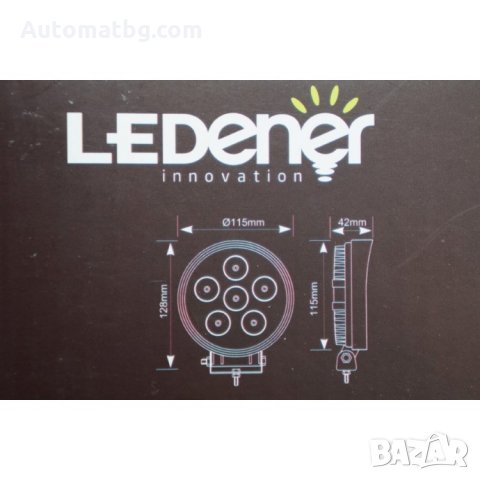 Диодна лампа – прожектор LEDENER, снимка 4 - Аксесоари и консумативи - 23670414