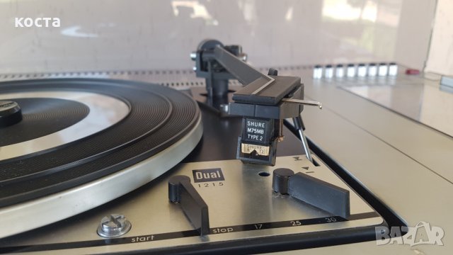 Grundig Studio 2000 грамофон Dual 1215, снимка 5 - Грамофони - 25268074