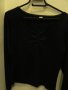 M черна дамска памучна блуза дълъг ръкав дамски памучни блузи дълги ръкави, снимка 1 - Блузи с дълъг ръкав и пуловери - 7288048