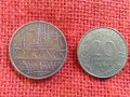 Френски  монети, 7 броя, емисии от 1992г. до 1976г., много запазени, снимка 2