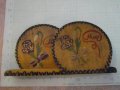 Салфетник пирографиран, снимка 2