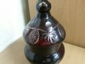 Кристална захарница бонбониера буркан , снимка 4
