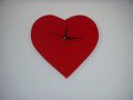 Отстъпка от78 лв-стенен часовник сърце. Подарък за Свети Валентин , снимка 2