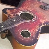 АНТИК-Ретро китара-за реставрация/ремонт-100х40х9см, снимка 8 - Китари - 17929968