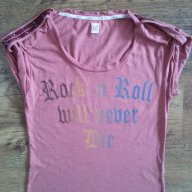 Replay - страхотна дамска тениска 100% оригинал , снимка 3 - Тениски - 15073089