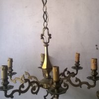 бароков полилей от бронз, снимка 1 - Полилеи - 25688081