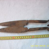 стара кована ножица за стригане на овце, снимка 1 - Антикварни и старинни предмети - 22319788