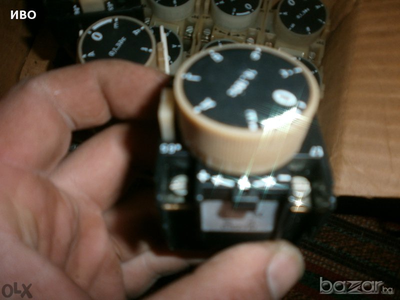 Контактен времезакъснителен блок 0.1-30сек , 10-180сек;пвл; , снимка 1