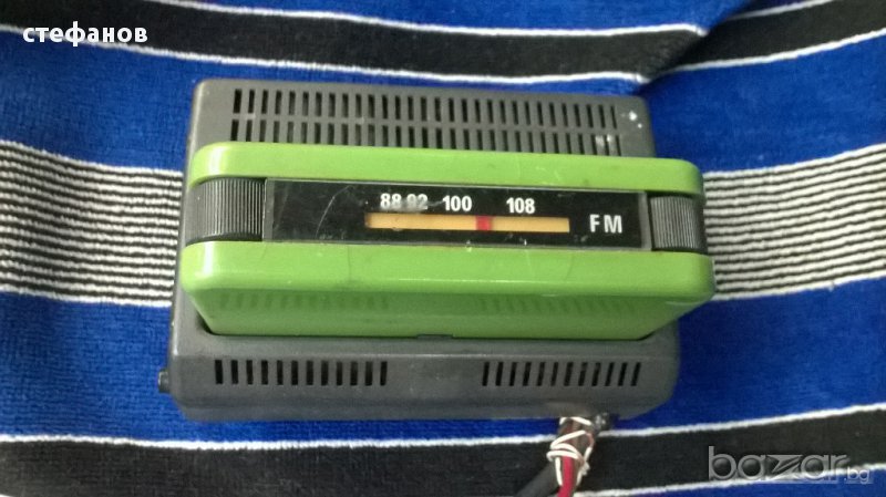 уникално авто радио чекмедже италия с укв на 57-60 г, снимка 1