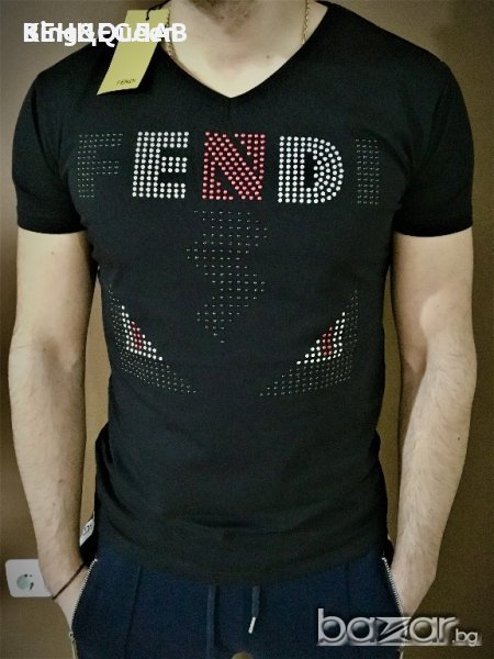 Мъжка тениска FENDI (реплика), снимка 1