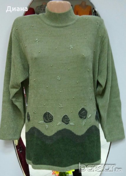 Дамски пуловери от естествени материи- по цени на едро и дребно, снимка 1