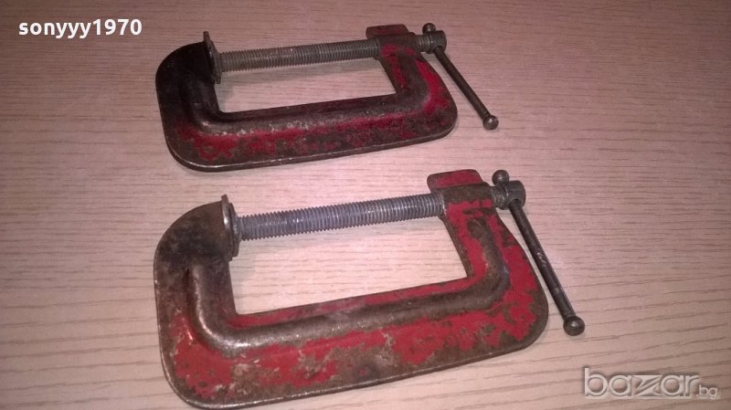 стяги-метални-2броя-15х8см-внос швеицария, снимка 1